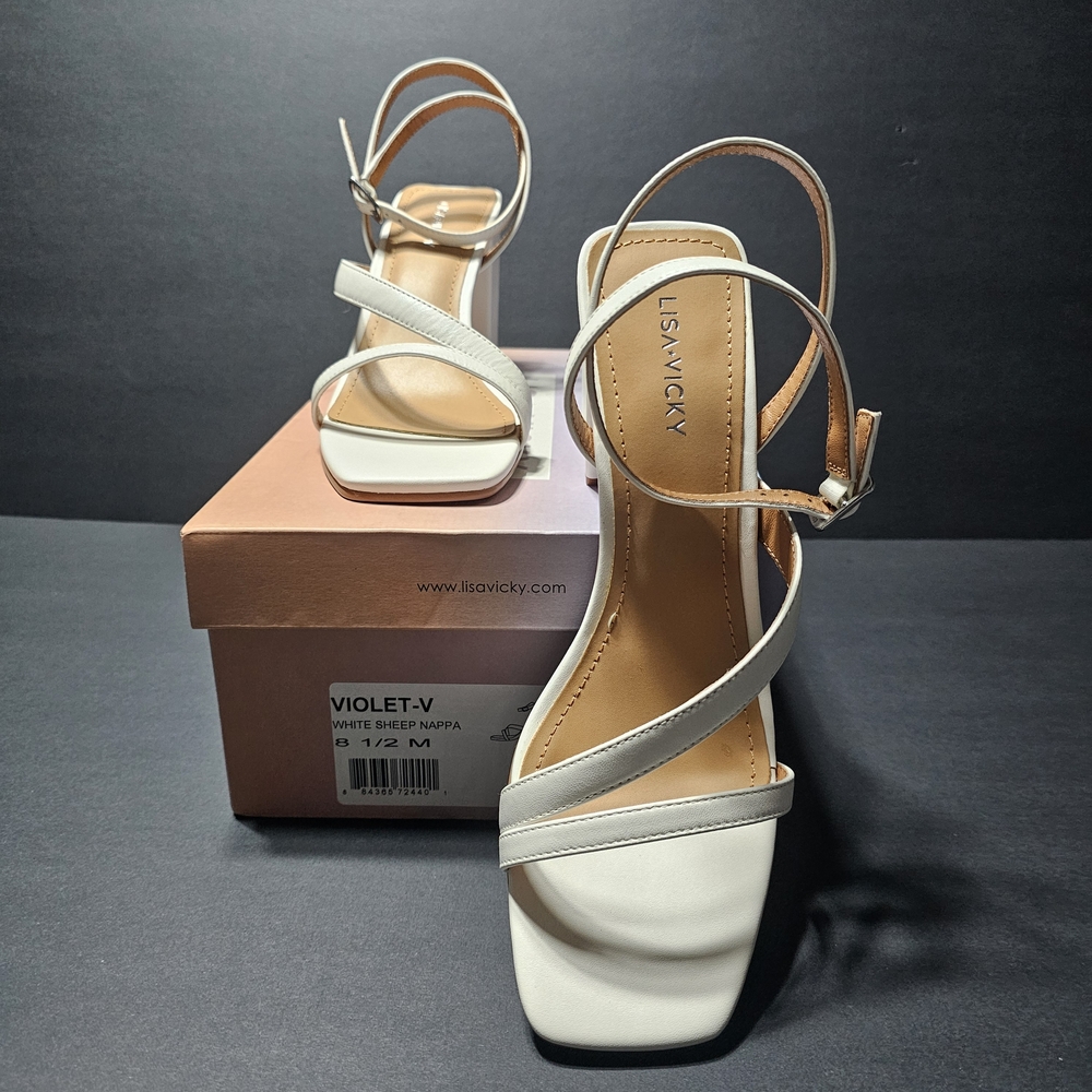 White Strappy Sandals